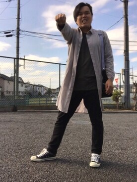 ぼくたくさん（メンズ・172cm）の秋コーディネート