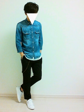 ぼっちさん（メンズ・172cm）の夏コーディネート