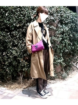 あしべさん（レディース・172cm）の冬コーディネート