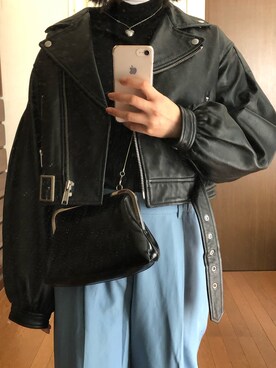 「AS KNOW AS plus（アズノゥアズプラス）のアイテム（スラックス）」を使った、🍋さん（レディース・157cm）の春コーディネート