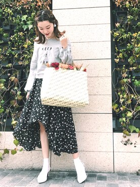 hinokuchi minaさん（レディース・166cm）の春コーディネート