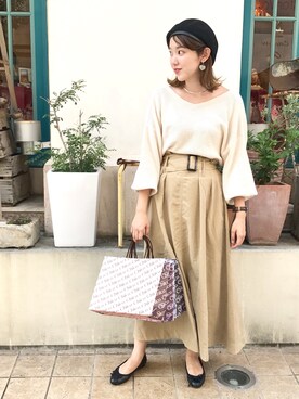 hinokuchi minaさん（レディース・166cm）の秋コーディネート