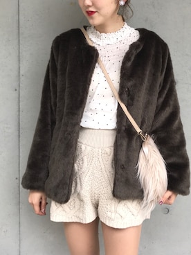 hinokuchi minaさん（レディース・166cm）の冬コーディネート