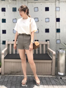 hinokuchi minaさん（レディース・166cm）の夏コーディネート
