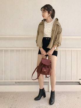 hinokuchi minaさん（レディース・166cm）の秋コーディネート