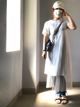 akiさん（レディース・159cm）の夏コーディネート