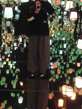 「チームラボ」｜「アイテム（その他パンツ）」を使った、Kank.rさん（レディース・163cm）の秋コーディネート