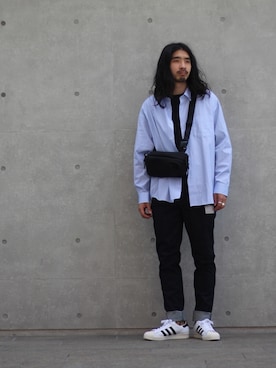 「AER」｜渡邉　　勝海さん（メンズ・175cm）の春コーディネート