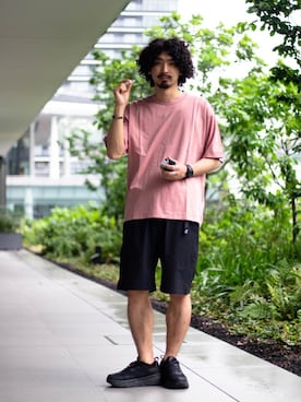 「LOWERCASE」｜渡邉　　勝海さん（メンズ・175cm）の夏コーディネート