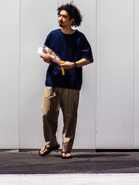 「アーバン・ファミマ‼︎」｜渡邉　　勝海さん（メンズ・175cm）の夏コーディネート