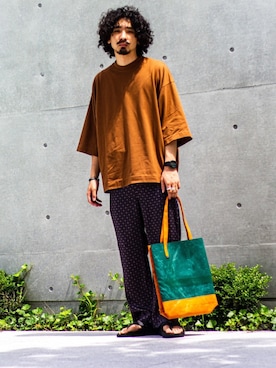 渡邉 勝海さん(メンズ・175cm)の夏コーディネート