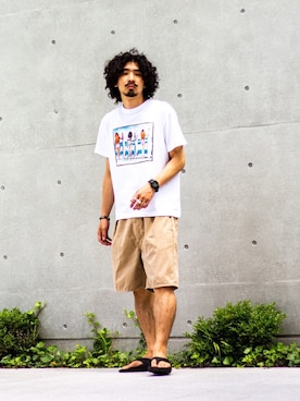 渡邉　　勝海さん（メンズ・175cm）の夏コーディネート