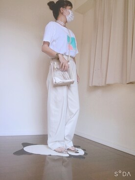 「BTS」｜「アイテム（アクセサリー）」を使った、kanakook0709さん（レディース・154cm）の夏コーディネート