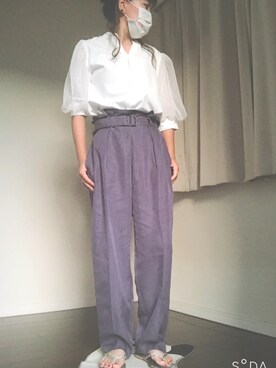 「archives（アルシーヴ）のアイテム（アンサンブル）」を使った、kanakook0709さん（レディース・154cm）の秋コーディネート