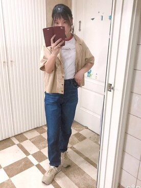 「HERCULES（ヘラクレス）のアイテム」を使った、kanakook0709さん（レディース・154cm）の春コーディネート