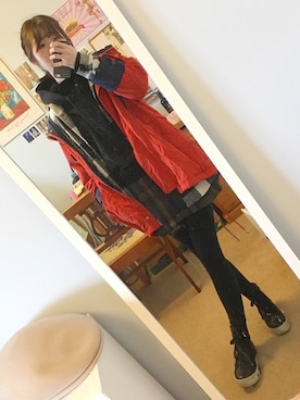 「海外」｜「アイテム（ジャケット/アウター）」を使った、Rubyさん（レディース・153cm）の春コーディネート