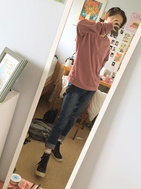 「Ardeneのアイテム」を使った、Rubyさん（レディース・153cm）の夏コーディネート