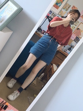 「旅遊」｜Rubyさん（レディース・153cm）の夏コーディネート