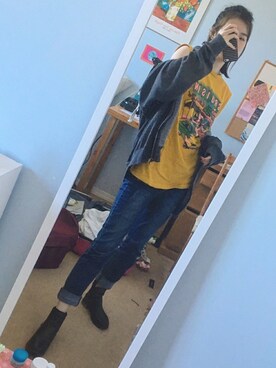 「cache cache（カシュ カシュ）のアイテム（パンツ）」を使った、Rubyさん（レディース・153cm）の夏コーディネート