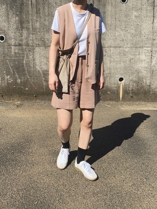 6（ロク）の「＜6(ROKU)＞HOUNDSTOOTH CHECK VEST/ベスト（ベスト