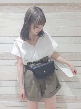 「Wordtrobe（ワードトローブ）のアイテム」を使った、Bepuchan 🦢さん（レディース・156cm）の春コーディネート