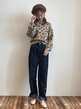 「お洒落さんと繋がりたい」｜「アイテム（その他）」を使った、Bepuchan 🦢さん（レディース・156cm）の冬コーディネート
