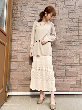 Bepuchan 🦢さん（レディース・156cm）の春コーディネート