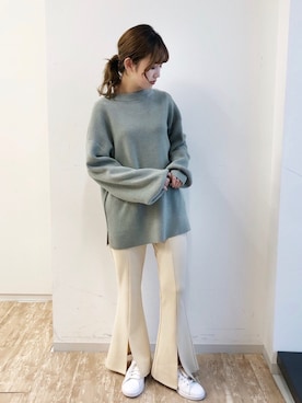 「earthWEB限定」｜Bepuchan 🦢さん（レディース・156cm）の秋コーディネート