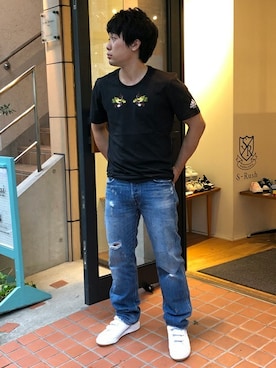 「ALL BLACKS」｜S-Rushさん（メンズ・169cm）の秋コーディネート