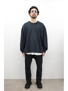 「WILLY CHAVARRIA（ウィリーチャバリア）のアイテム」を使った、UCHIDAさん（メンズ・175cm）の春コーディネート