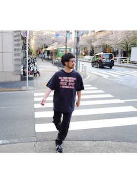 「New Balance」｜UCHIDAさん（メンズ・175cm）の春コーディネート