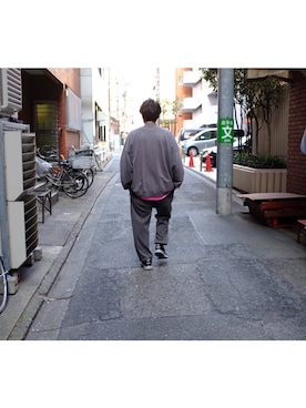 「WILLY CHAVARRIA（ウィリーチャバリア）のアイテム」を使った、UCHIDAさん（メンズ・175cm）の春コーディネート