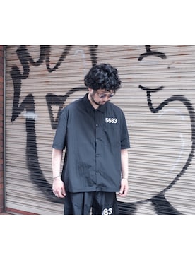 「WILLY CHAVARRIA（ウィリーチャバリア）のアイテム」を使った、UCHIDAさん（メンズ・175cm）の春コーディネート