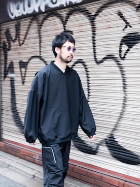 「アイテム（その他トップス）」を使った、UCHIDAさん（メンズ・175cm）の秋コーディネート