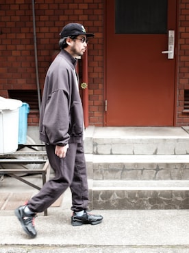 「New Balance」｜UCHIDAさん（メンズ・175cm）の春コーディネート