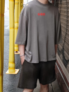 「WILLY CHAVARRIA（ウィリーチャバリア）のアイテム」を使った、UCHIDAさん（メンズ・175cm）の春コーディネート