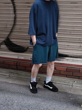 「WILLY CHAVARRIA（ウィリーチャバリア）のアイテム」を使った、UCHIDAさん（メンズ・175cm）の夏コーディネート