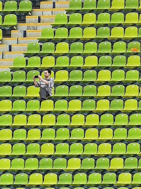 「WILLY CHAVARRIA（ウィリーチャバリア）のアイテム」を使った、UCHIDAさん（メンズ・175cm）の夏コーディネート