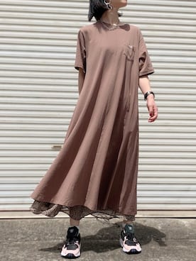 YOSHIDAさん（レディース・169cm）の夏コーディネート