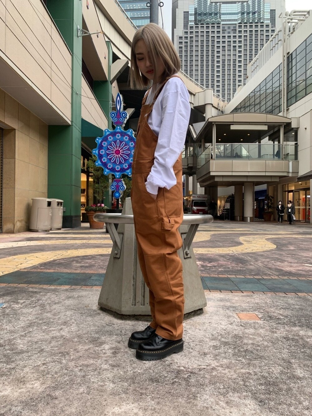 XLARGEのオールインワン・サロペットを使ったレディース人気