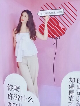 春日弥生さん（レディース・168cm）の夏コーディネート