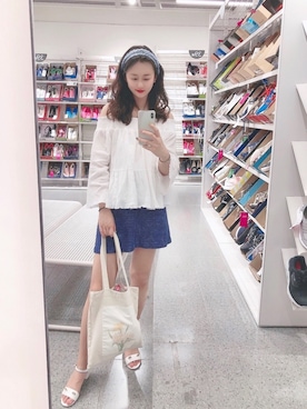 春日弥生さん（レディース・167cm）の夏コーディネート