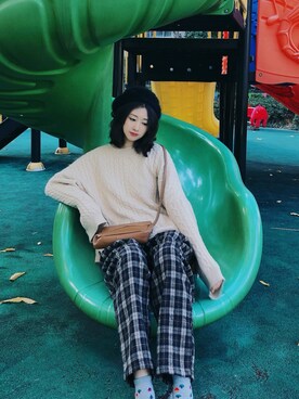 春日弥生さんのコーディネート