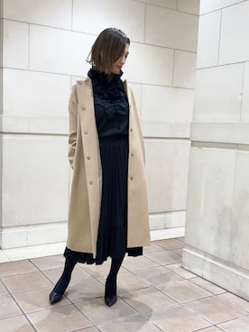 「NARACAMICIE（ナラカミーチェ）のアイテム」を使った、kaaya0207さん（レディース・166cm）の秋コーディネート