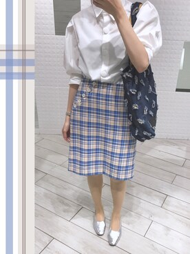 めめさん(レディース・159cm)の夏コーディネート