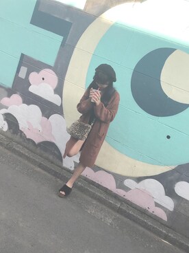 「＃カーディガン」｜「アイテム（シューズ）」を使った、はるかさん（レディース・157cm）の秋コーディネート