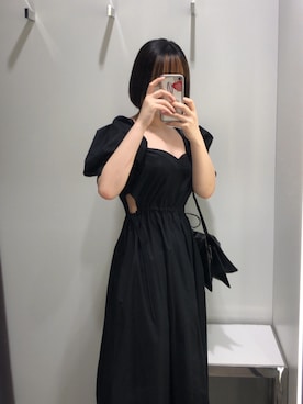 「アイテム（ワンピース/ドレス）」を使った、𝘾𝙃𝙄さん（レディース・158cm・10代）の夏コーディネート