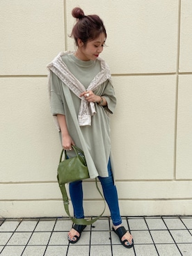 Rieさん（レディース・158cm）の夏コーディネート