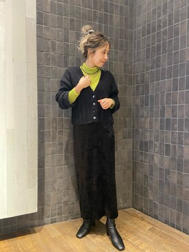 Rieさん（レディース・158cm）の秋コーディネート