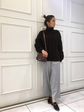 たねやんさん（レディース・157cm）の秋コーディネート